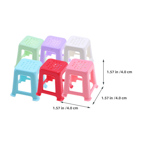 12Pcs Stable Plastic Miniature Painting Easel Stands Assorted Colors 2