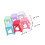 12Pcs Stable Plastic Miniature Painting Easel Stands Assorted Colors 2