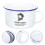 White Enamel Mug Multi-Functional Vintage Tea Cup for Home Use 5