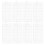 1Set White PVC Aquarium Divider Fish Tank Isolation Board Durable Grid 1