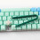 2Pcs Mechanical Keyboard Key Puller Green Tool for Keycap Removal 7