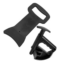 1Set Lightweight Manual Tire Changer Black Plastic Wheel Repair Tool