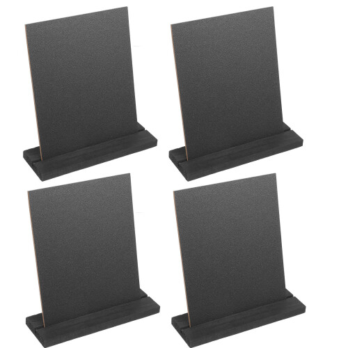 4 Pcs Blackboard Ornaments Erase Mini Whiteboard Writing Double-Sided 2