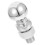 Tow Ball Rv Accessories Trailer Hooks Hitch Chrome Silver 7