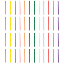 2000Pcs Assorted Color Wooden Matchsticks for Decoration and Kids Art