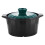 1Pc Practical Ceramic Stew Pot With Lid For Household Cooking 7