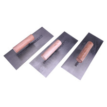 3Pcs Concrete Hand Trowel Multi-Color Wooden Handle Plastering Tool