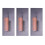 3Pcs Concrete Hand Trowel Multi-Color Wooden Handle Plastering Tool 5