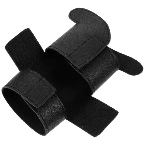 PU Leather Trumpet Protector Black Wrap for Musical Instrument Use