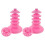 2Pcs Durable Pink PP Cake Holder Stand Multi-Function Lollipop Display 6