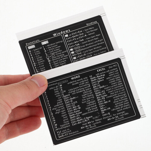 10pcs Keyboard Shortcuts Sticker Set Universal Sticker For And 2