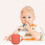 Gobelet Silicone Orange Apprentissage Poignées 7