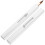 2Pcs White Lip Applicator Retractable Soft Makeup Brush for Women 1