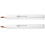 2Pcs White Lip Applicator Retractable Soft Makeup Brush for Women 8