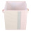 Pink Fabric Clothes Storage Boxes Foldable Wardrobe Organizer 5