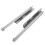 1Pair Durable Silver Drawer Glides Silent Rails for Cabinet Storage 5