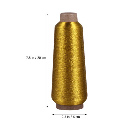 Silver Metallic Thread Premium Cross Stitch Embroidery Floss 1