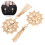 2Pièces Accessoire Sac Doré Pompon Raffiné Strass Pour Usage Quotidien 9