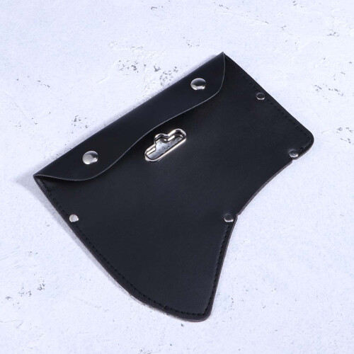 Leather Axe Axe Cover Protective Case With Hook (Black) 2