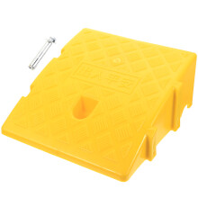 Yellow Outdoor Use PVC Loading Ramp Mat Lightweight Vehicle Ramp