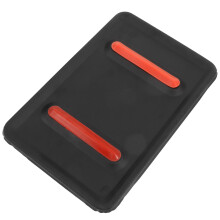 Heat-Resistant Ironing Pad Black Silicone Iron Rest Mat for Table