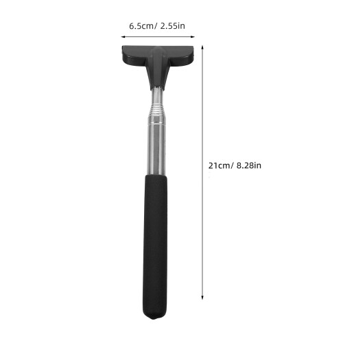 Durable Black Plastic Car Window Cleaner Tool Rearview Squeegee 1