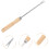 Dandelion Weeder with Ergonomic Wooden Handle, Durable Iron Garden Weed Puller Tool 4
