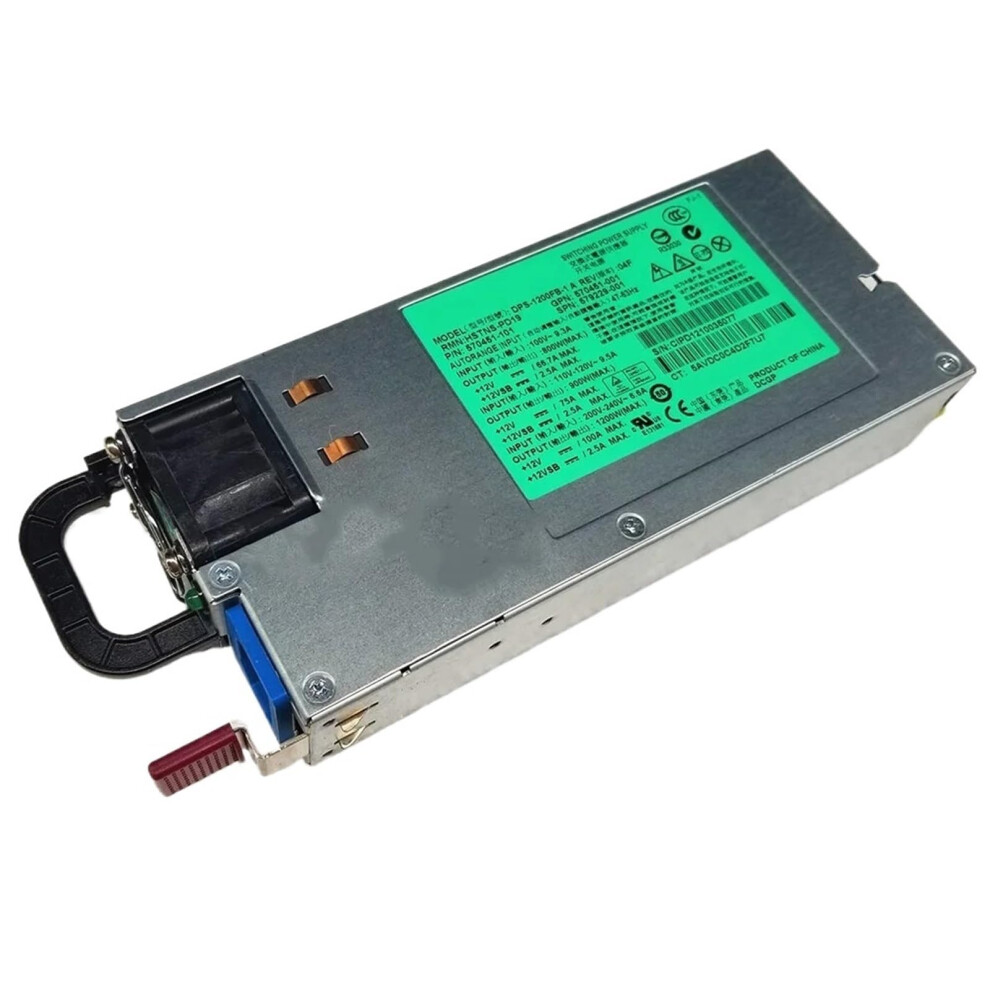 1200W Server Power Supply For Hp Dl580 G7 579229001 Dps1200fb1a Hotswap Reliable 9070919562211