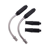 Bicycle Brake Cable Guide Aluminum Alloy Pipe for Enhanced Braking Control and Weather Resistance