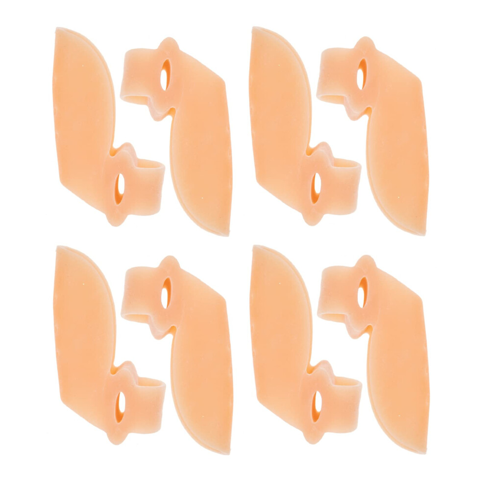Silicone Toe Separators Bunion Corrector for Foot Pain Relief Comfortable Ergonomic Reusable Fit