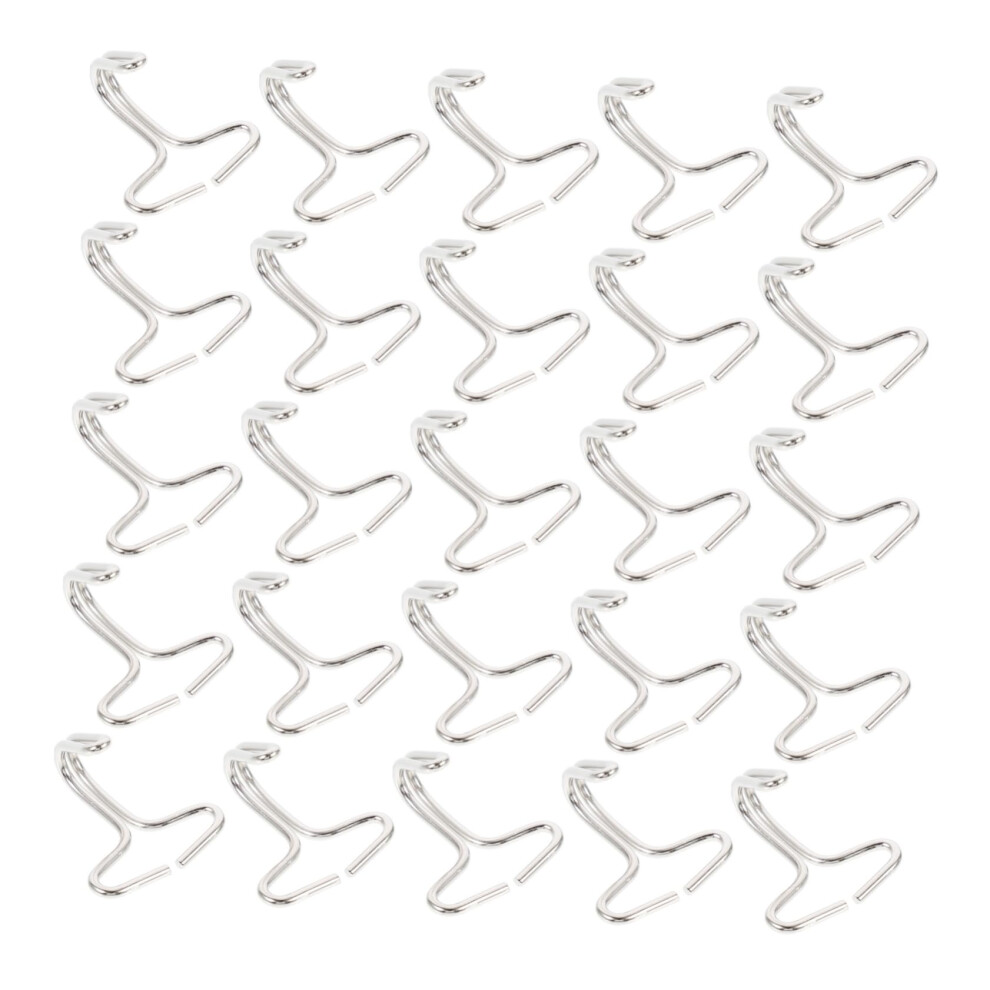 100Pcs Durable Iron Car Seat Hooks Easy Install Headrest Hanger For Rear Seat Organization 9070919562716