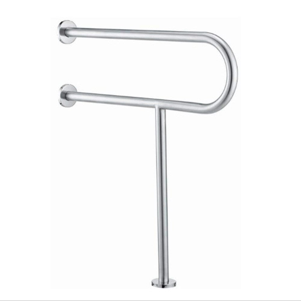 Stainless Steel Bathroom Grab Bar with AntiSlip Safety Grip, Rustproof Support for Shower and Bathtub