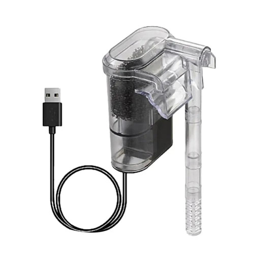 Aquarium Filter with Adjustable Flow, Quiet External Fish Tank Filter, Advanced Filtration Technology