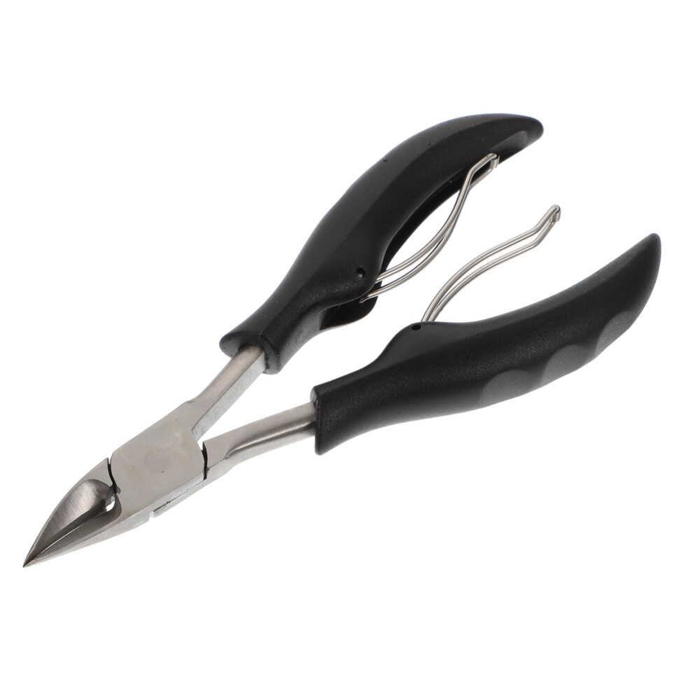 Professional Stainless Steel Nail Clipper with Double Spring for Precise Manicure and Pedicure