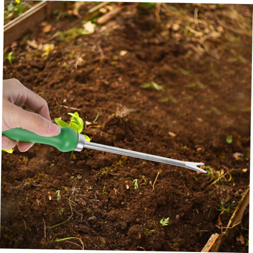 Weeding Tool with Ergonomic Handle, Lightweight Handheld Dandelion Removal for Easy Gardening 1