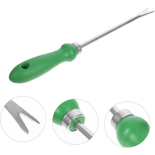 Weeding Tool with Ergonomic Handle, Lightweight Handheld Dandelion Removal for Easy Gardening 2