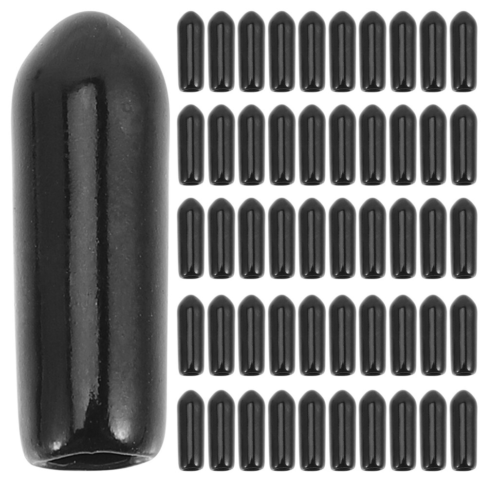 500Pcs Plastic Pegboard Hook Locks Secure Clips For Peg Hooks Black 3062267836041