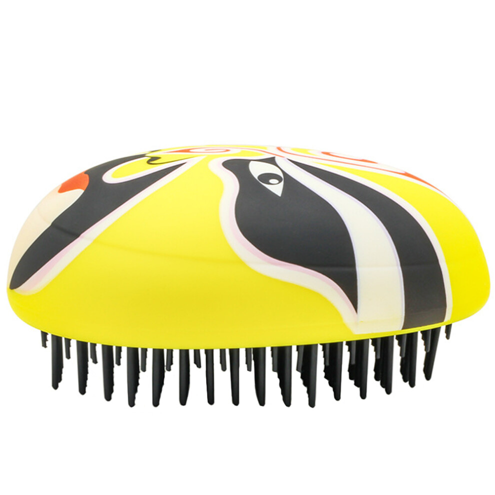 Plastic Hair Brush Scalp Massage Comb For Hair Washing 1Pack Inoomp