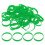 50pcs Bulk Silicone Solid Color Elastic Bracelets Events 3