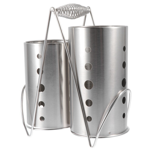 Rvs Chopsticks Storage Holder Met Modern Design Voor Thuis