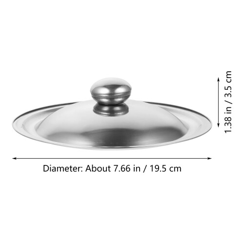 Yuangui Stainless Steel Pot Lid For Small Cookware 1