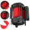 Retractable Belt Barrier Wall Red Plastic Fabric 1pack 4