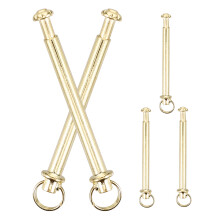 5 Sets Products Fan Nail Accessories 2.10x0.40x0.40cm Golden