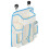 Large Capacity Crib Hanging Organizer Diaper Storage Bag 11