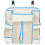 Large Capacity Crib Hanging Organizer Diaper Storage Bag 8