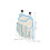 Large Capacity Crib Hanging Organizer Diaper Storage Bag 2