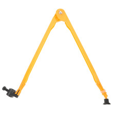 Orange ABS Drawing Compass for School Teaching and Blackboard Use