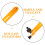 Orange ABS Drawing Compass for School Teaching and Blackboard Use 7