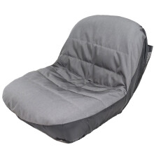 Driver Seat Cover Grey Fabric Dust Protection 1set