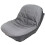 Driver Seat Cover Grey Fabric Dust Protection 1set 1